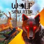 Wolf Simulator: RPG Survival Animal Battle icon